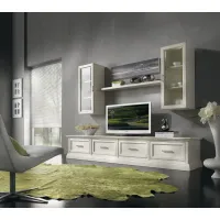 Picture Beautiful TV cabinet with 4 drawers - Zanini