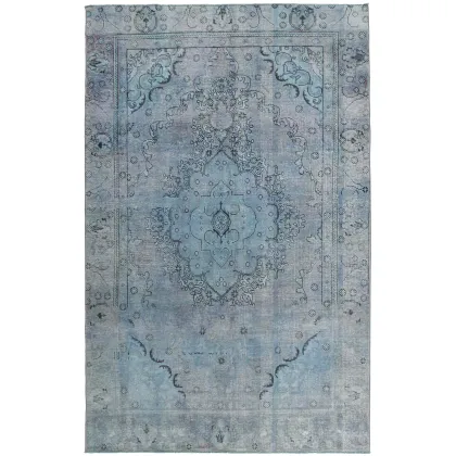 Zdjęcie Designerski niebieski dywan perski - ICE KING 1008