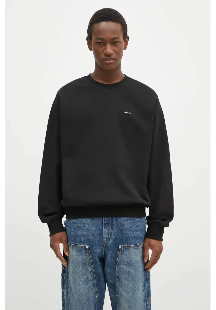 obrazek 1 thisisneverthat bluza bawełniana T.N.T. Classic HDP Crewneck męska kolor czarny gładka TN243TSWCW06