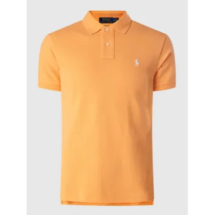 Zdjęcie Koszulka polo o kroju slim fit z bawełny