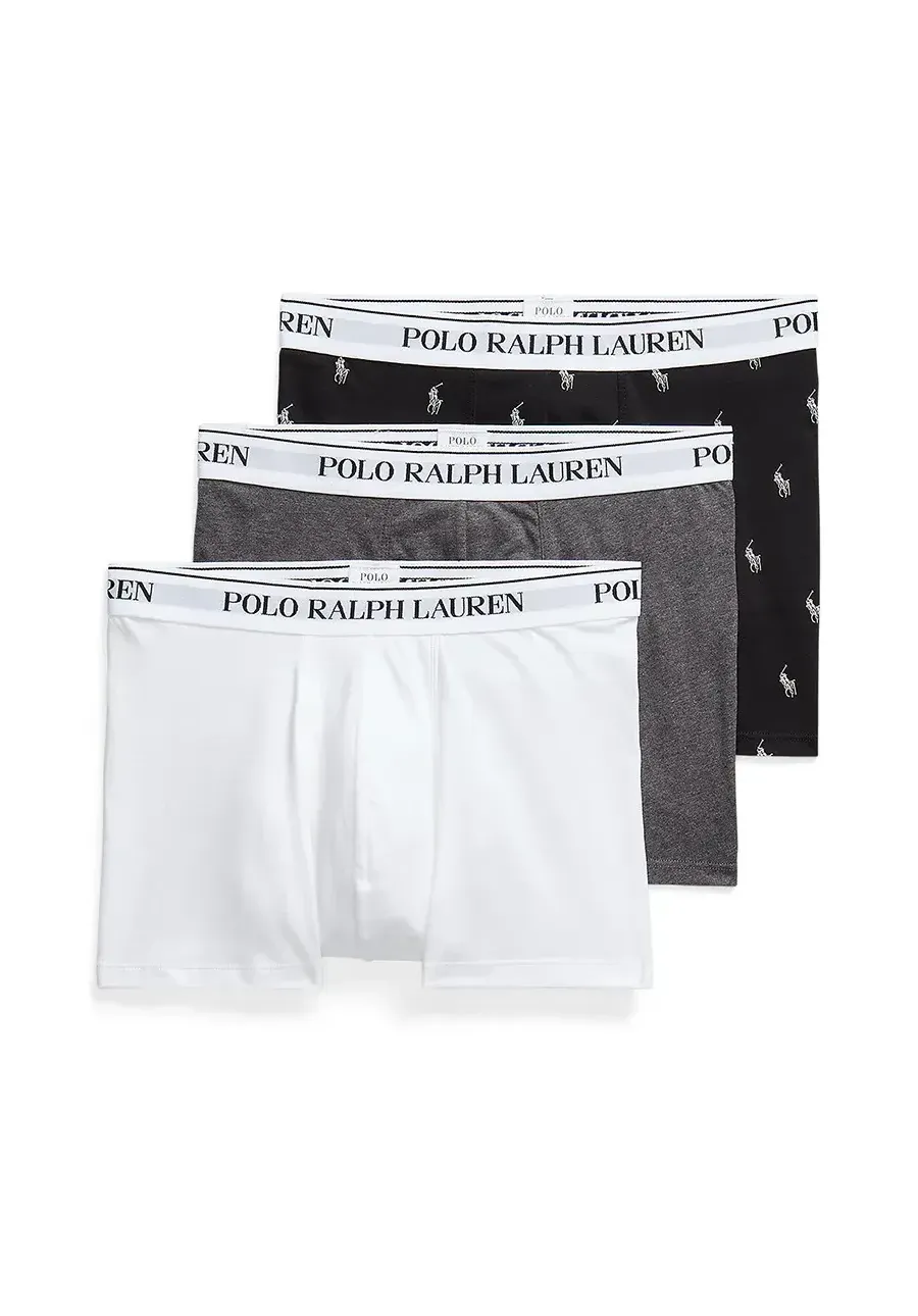 obrazek 1 Polo Ralph Lauren bokserki 3-pack męskie kolor szary 714830299