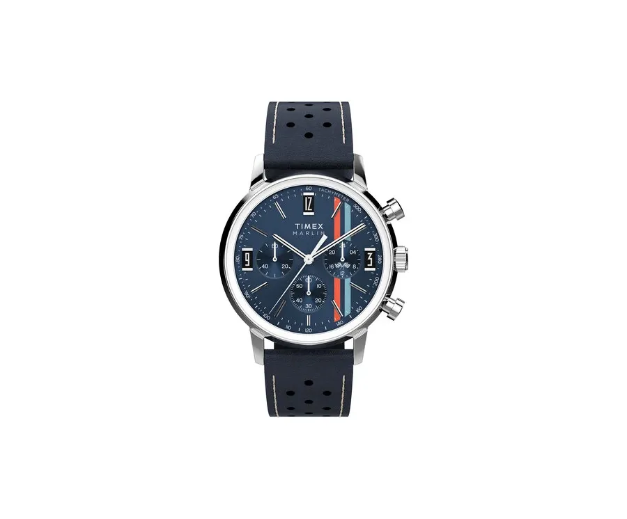 obrazek 1 Timex Zegarek Marlin® Chronograph TW2W99000 Srebrny