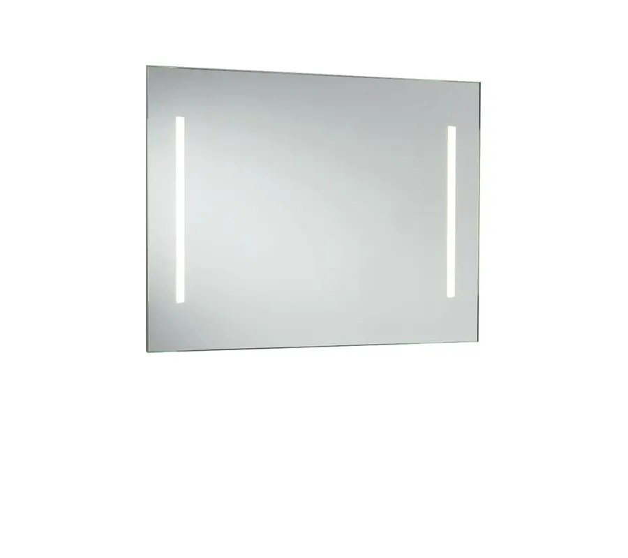 obrazek 1 Stylowe lustro z oświetleniem LED z chromowaną aluminiową ramą - Stilhaus