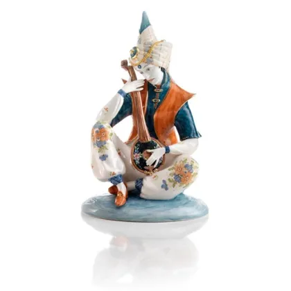 Zdjęcie Orientalna figurka perskiego księcia wykonana z ceramiki - Ceramiche ML
