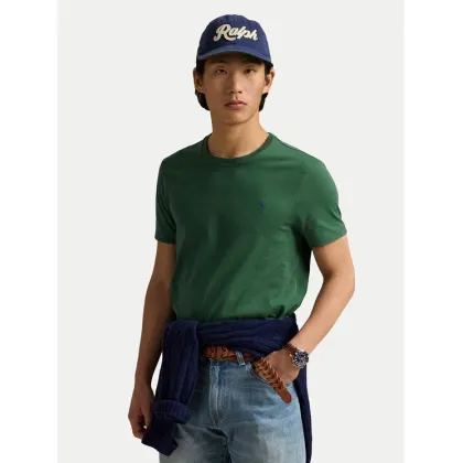 Zdjęcie Polo Ralph Lauren T-Shirt 710671438425 Zielony Custom Slim Fit