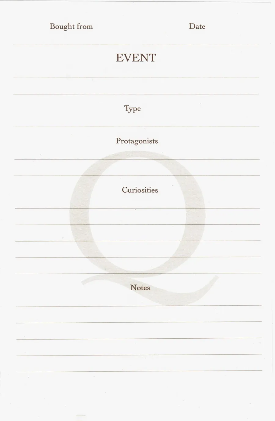 obrazek 2 Planer - notes skórzany włoski