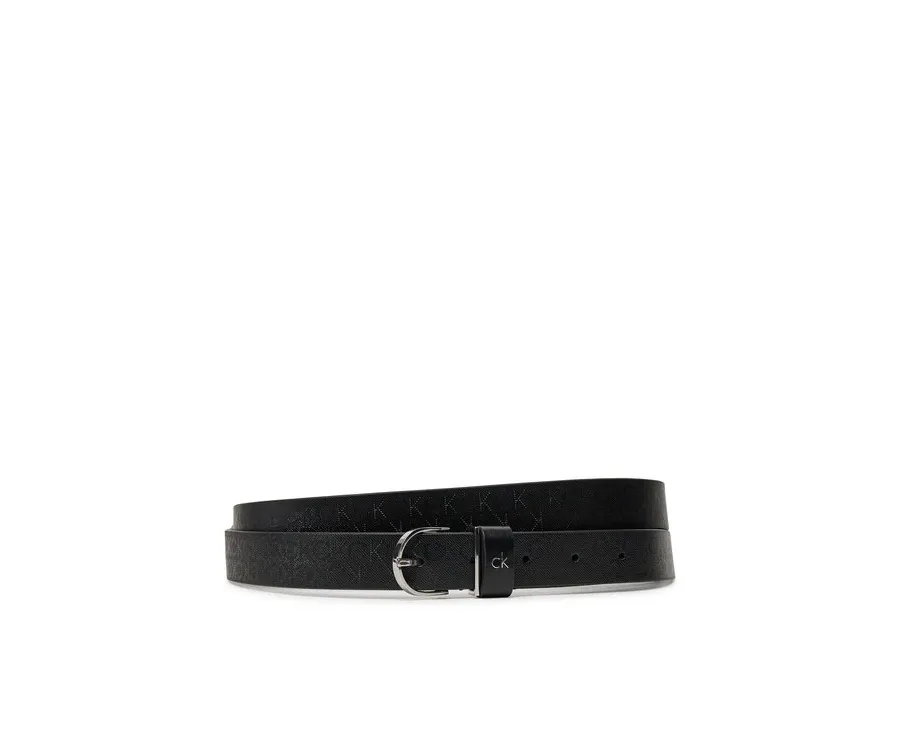 obrazek 1 Calvin Klein Pasek Damski Ck Metal Round Buckle 2.5_Mono K60K613150 Czarny