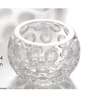 Picture Stylish candlestick made of Italian hand-cut crystal - Il Paralume Marina