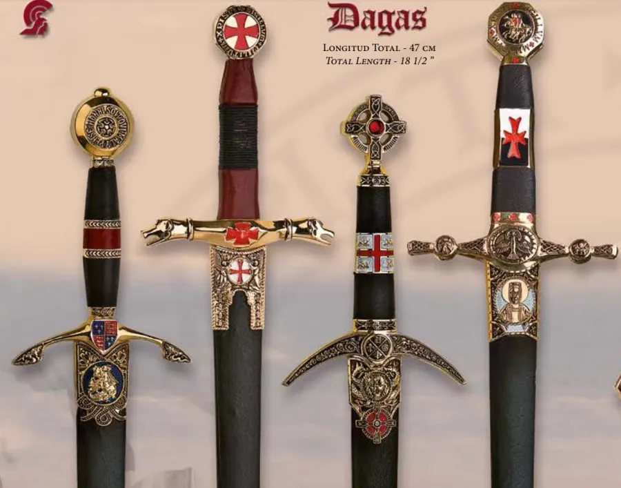 obrazek 2 Repliki historycznych sztyletów kolekcjonerskich