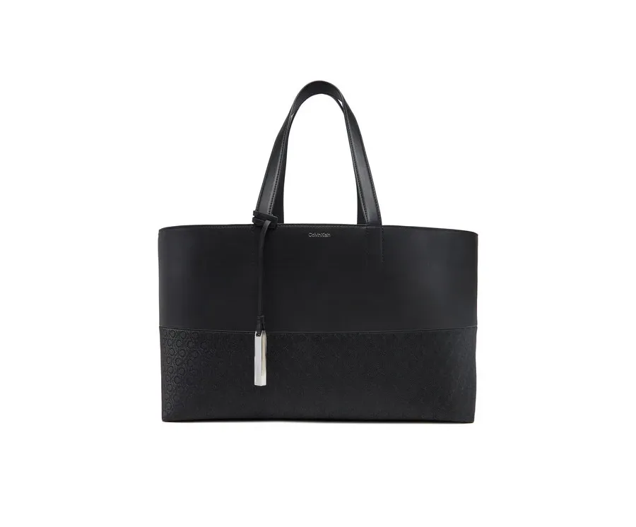 obrazek 1 Calvin Klein Torebka Ck Mixmedia Shopper_Mono K60K613166 Czarny