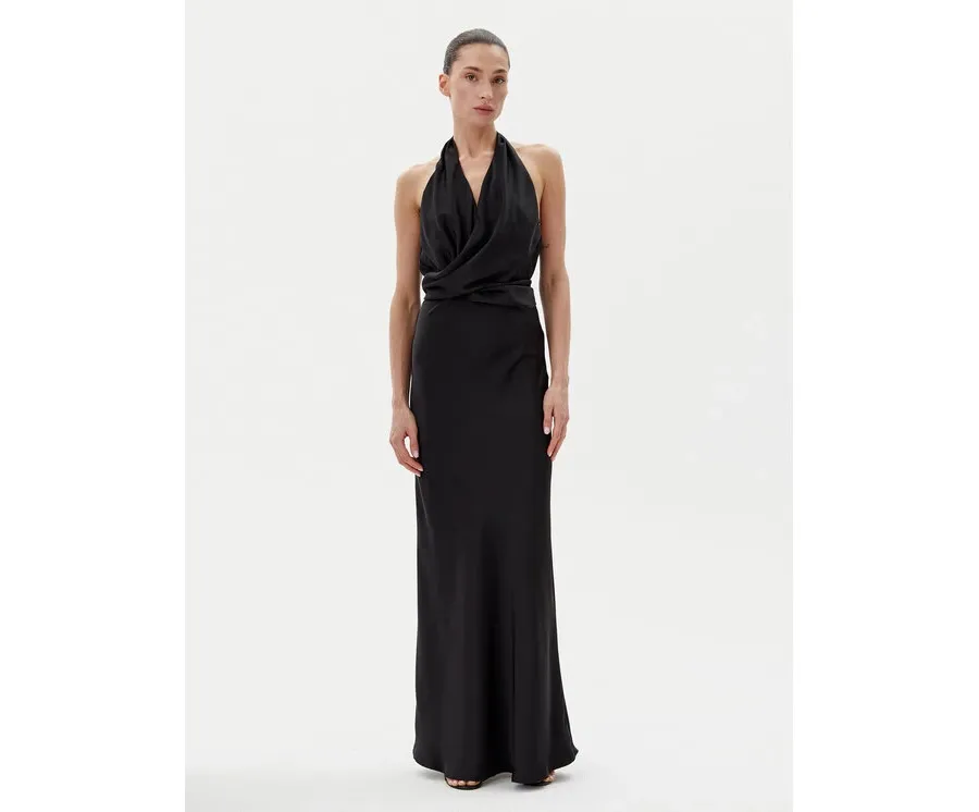 obrazek 1 Eleh Sukienka wieczorowa ESS250036 Czarny Regular Fit