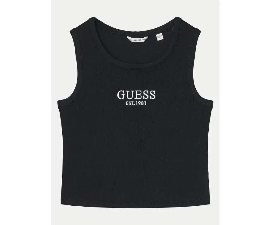 obrazek 1 Guess Top J4YI16 KBZP4 Czarny Regular Fit