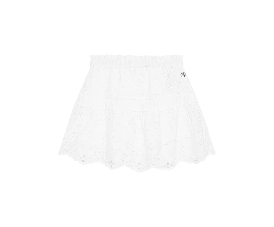 obrazek 1 Guess Spódnica J5GD35 WH7D0 Biały Regular Fit