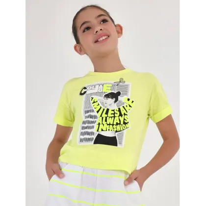 Zdjęcie Mayoral T-Shirt 6057 Żółty