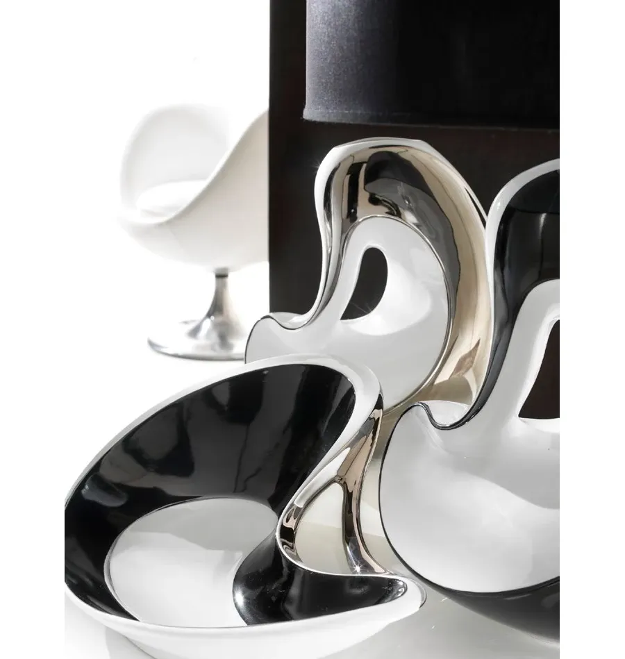 obrazek 3 Designerska misa dekoracyjna z porcelany MPM Porcellane