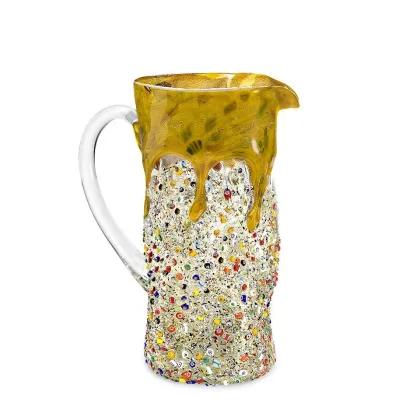 Zdjęcie Wenecki dzbanek z kolorowego szkła (25 cm)