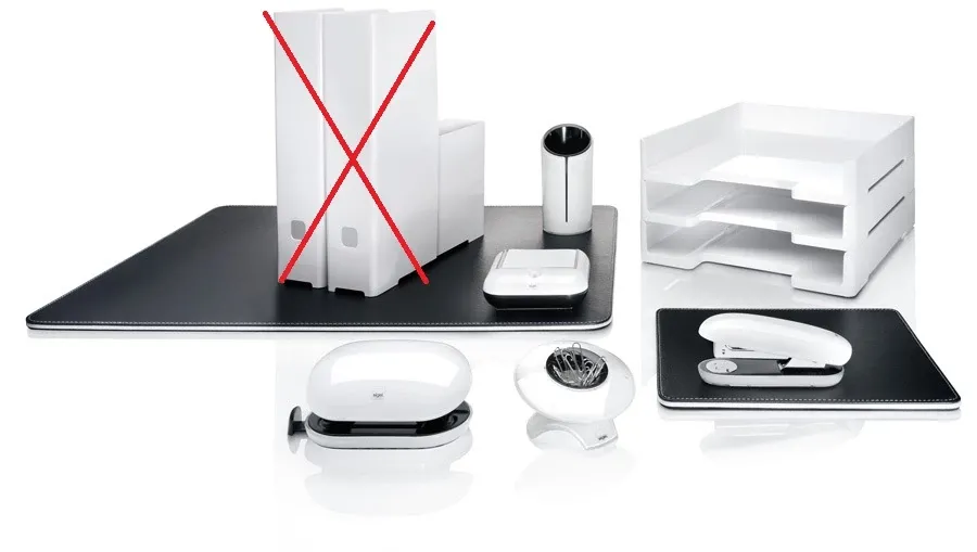 picture 12 Modern office accessories biurko Eye Style - white