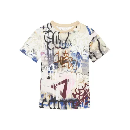 Zdjęcie Guess T-Shirt L5YI19 K8HM4 Kolorowy Regular Fit