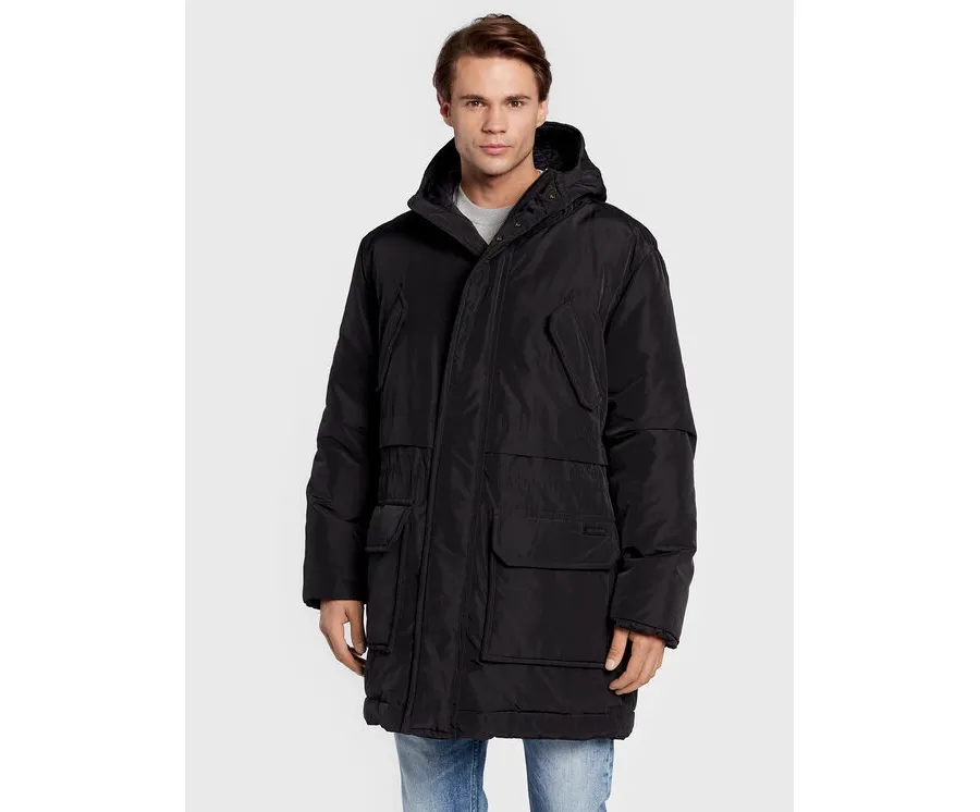 obrazek 1 Trussardi Kurtka zimowa 52S00745 Czarny Regular Fit