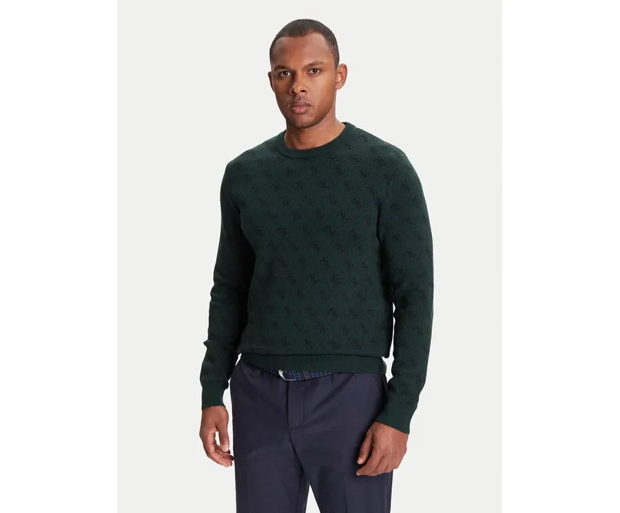 obrazek 1 Guess Sweter M5YR10 Z3OE2 Zielony Reglan Fit