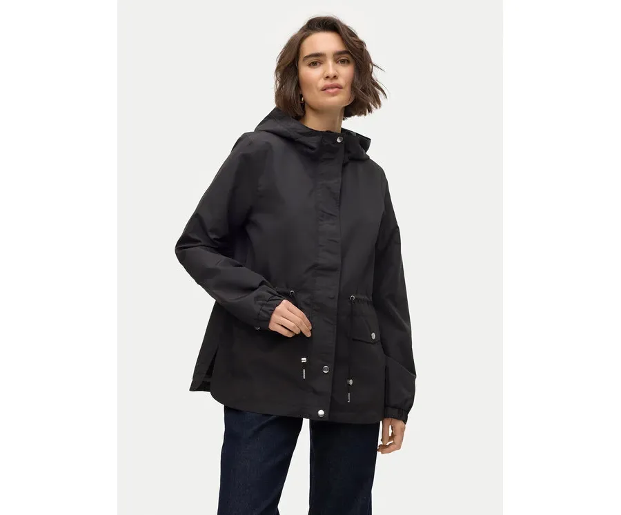 obrazek 1 Vero Moda Parka Paisley 10301577 Czarny Regular Fit