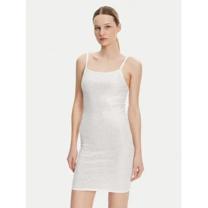 Zdjęcie Guess Sukienka dzianinowa W5GK45 Z3MN2 Biały Regular Fit