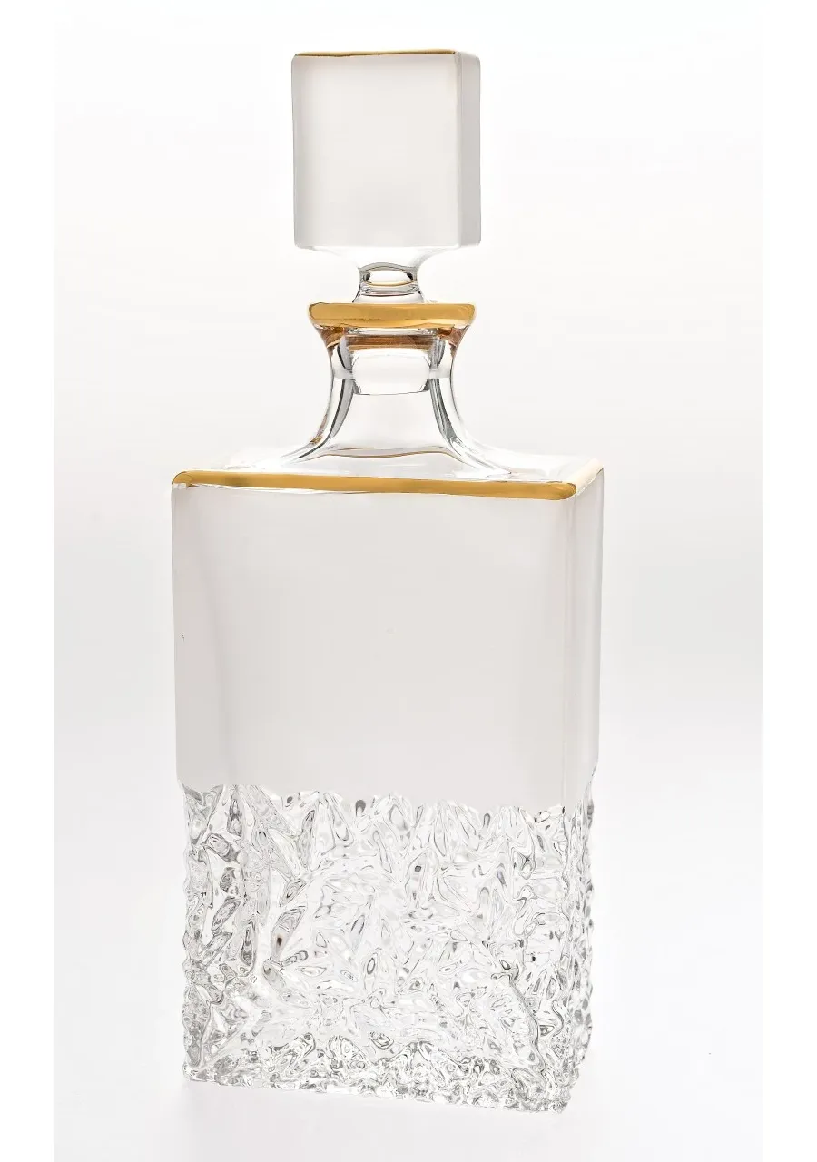 obrazek 1 Karafka Nicolette w złoto-matowym wykończeniu 1000 ml