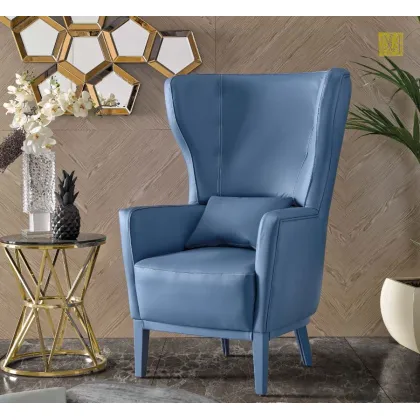 Zdjęcie Włoski skórzany fotel Chateaux