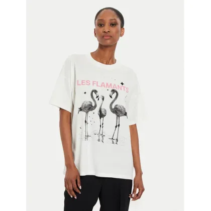 Zdjęcie ViCOLO T-Shirt RB0911 Écru Regular Fit