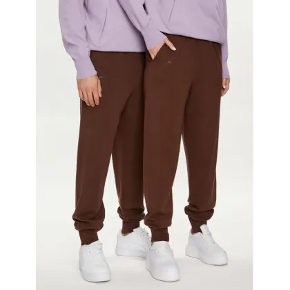 Zdjęcie Pangaia Spodnie dresowe Merino Brązowy Regular Fit