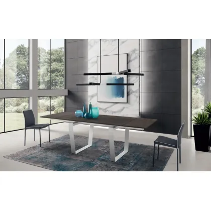 Zdjęcie Luksusowy rozkładany stół w stylu nowoczesnym – Zamagna Italia