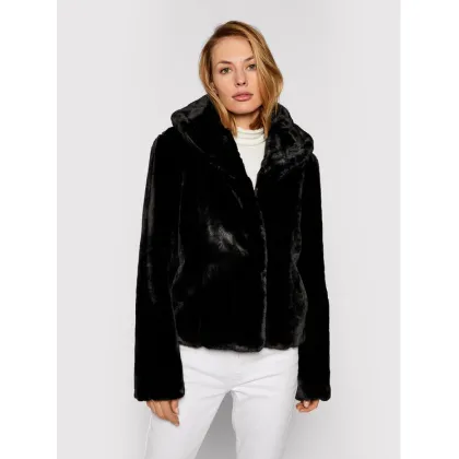 Zdjęcie Guess Futro New Sophy W0BL0N WDCH0 Czarny Regular Fit