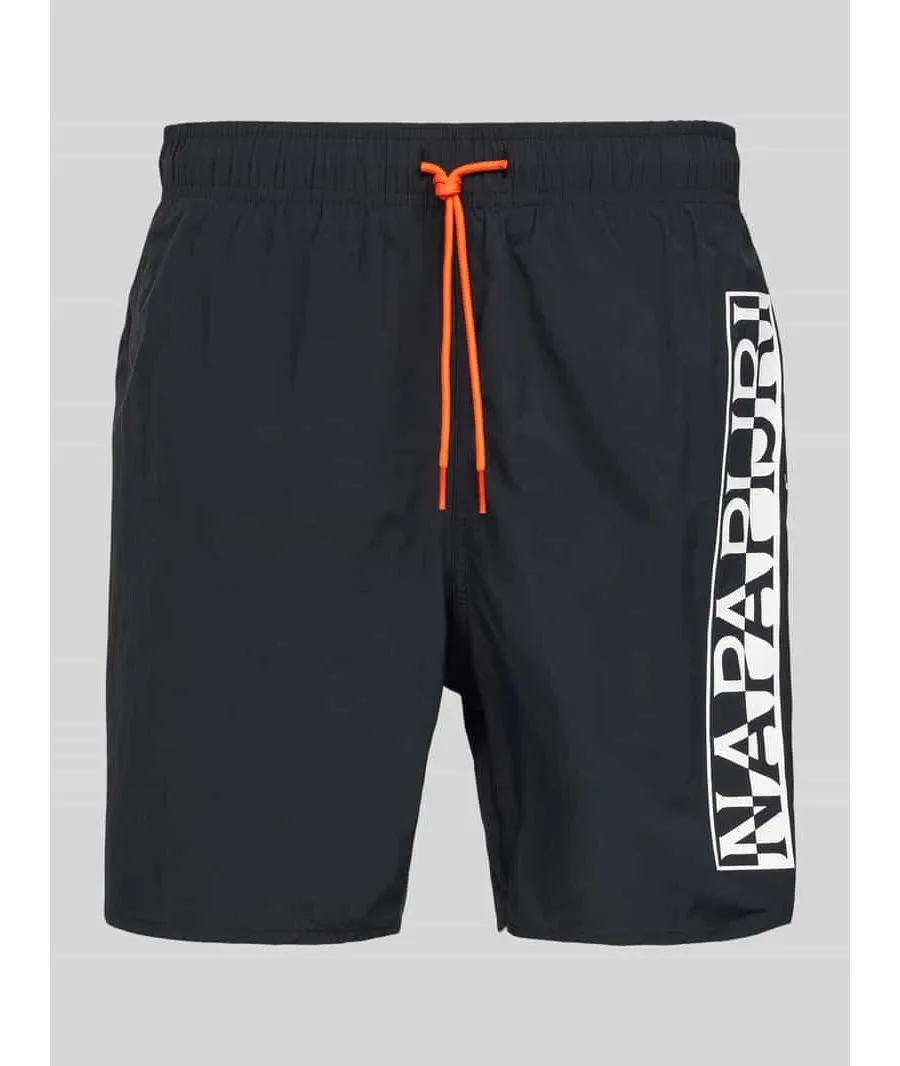 obrazek 1 Spodenki kąpielowe o kroju regular fit z elastycznym pasem