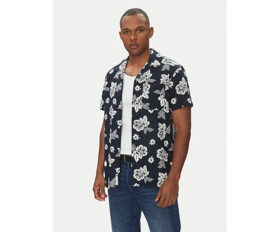 obrazek 1 Tommy Jeans Koszula DM0DM21351 Granatowy Regular Fit