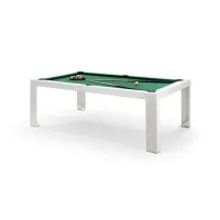 Picture Luxurious, Elegant, Original, Folding Billiard Table from Italy White - FAS