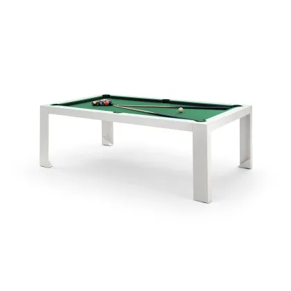 Picture Luxurious, Elegant, Original, Folding Billiard Table from Italy White - FAS