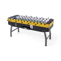 Picture Large, Elegant, 6-Seater Foosball Table Yellow - Black - FAS