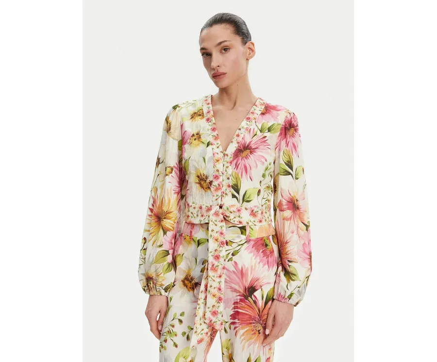 obrazek 1 Guess Bluzka W5GH40 WG4G0 Kolorowy Regular Fit