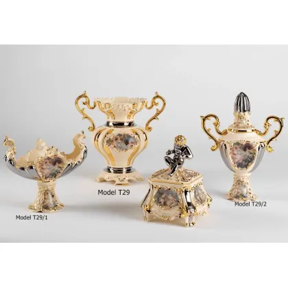 Zdjęcie Aranżacja wnętrz - ceramiczne wazony