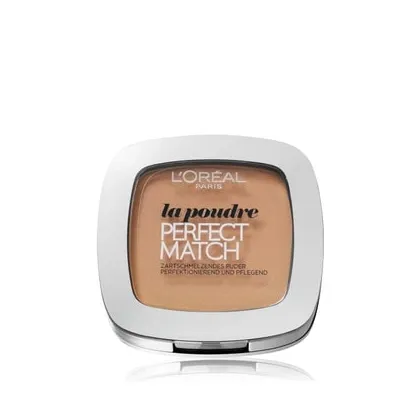 Zdjęcie L'Oréal Paris Perfect Match La Poudre Kompaktowy puder 9 g Nr. W3 - Golden Beige