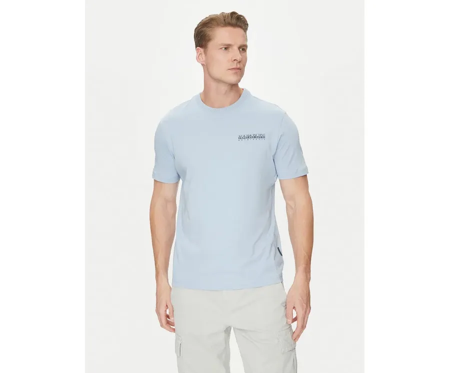 obrazek 1 Napapijri T-Shirt S-Sovana NP0A4IE4 Błękitny Regular Fit