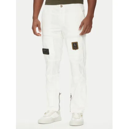 Zdjęcie Aeronautica Militare Spodnie materiałowe 251PA1387CT1493 Biały Regular Fit