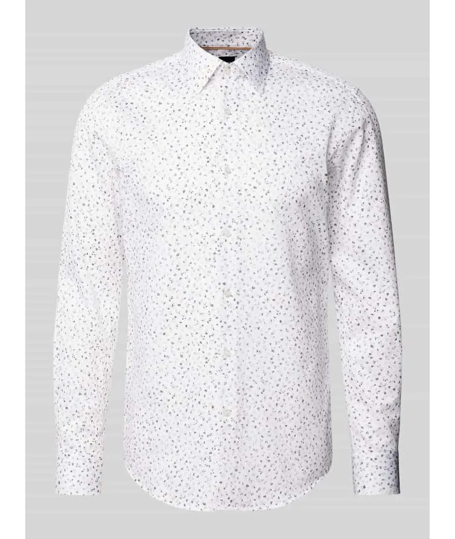 obrazek 1 Koszula casualowa o kroju regular fit ze wzorem na całej powierzchni model ‘Hank’