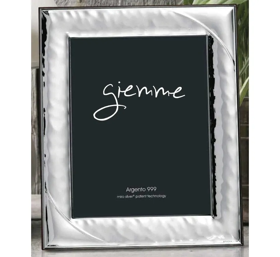 obrazek 1 Designerska srebrna ramka na zdjęcia 9х13 cm z pięknym obrzeżem