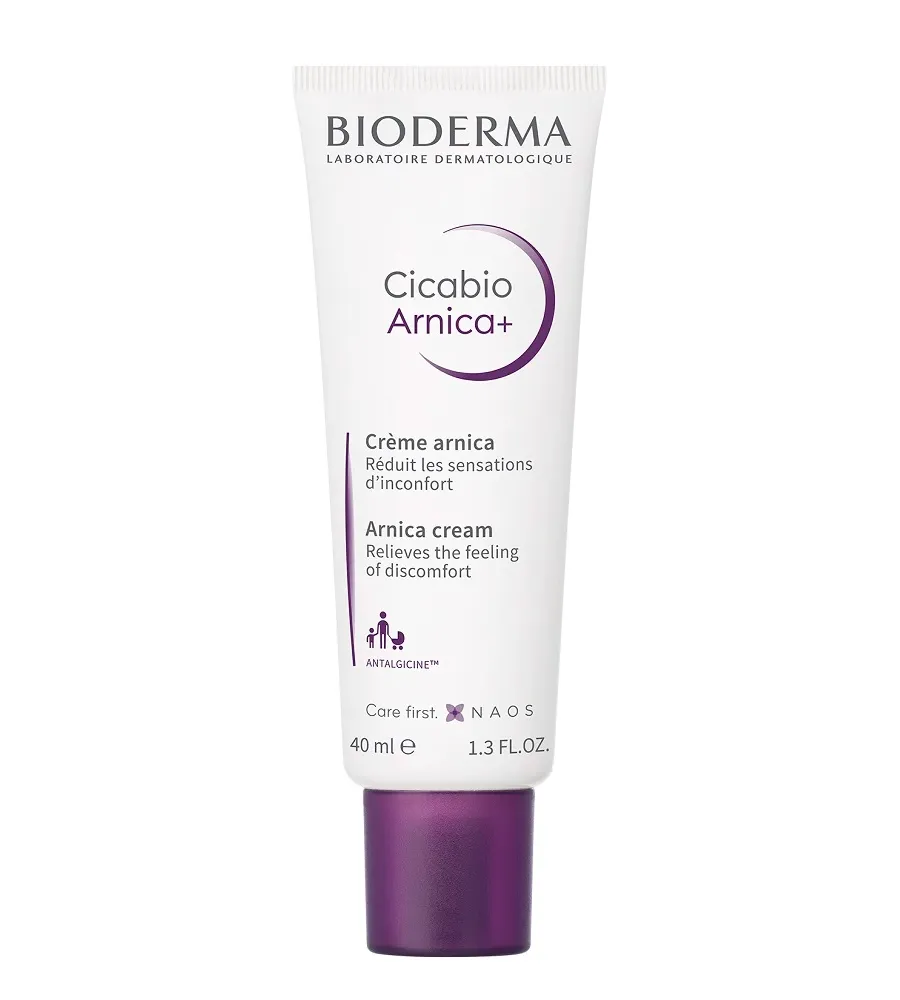 obrazek 1 Bioderma Cicabio Arnica+ Krem regenerujący przeciw siniakom i stłuczeniom 40 ml