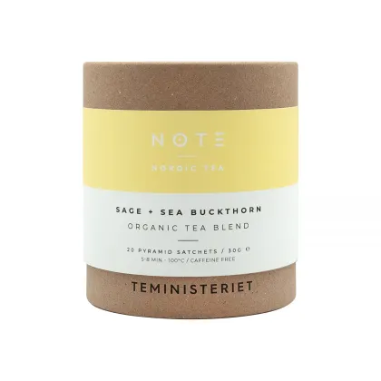 Zdjęcie Teministeriet - NOTE Sage Sea Buckthorn Organic - Herbata 20 Torebek TEMINISTERIET