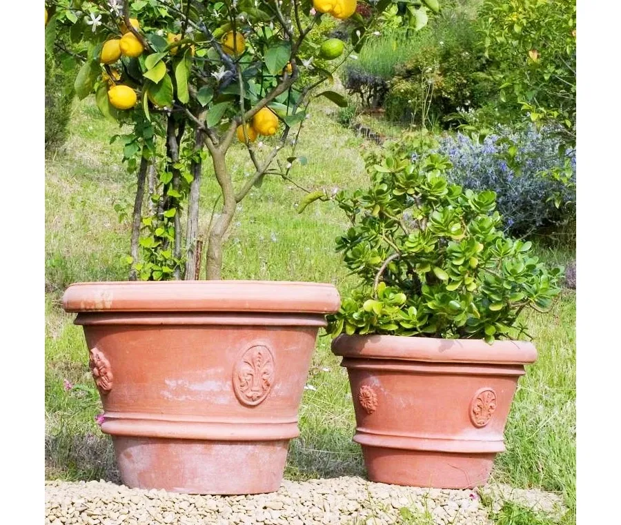obrazek 1 Prestiżowa gliniana donica do ogrodu i na taras - Fornace Masini