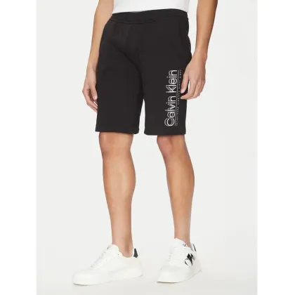 Zdjęcie Calvin Klein Szorty sportowe Modern Twill K10K114122 Czarny Regular Fit