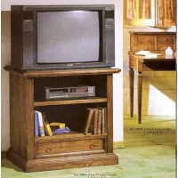Picture TV stand with drawer and 2 middle compartments - Zanini