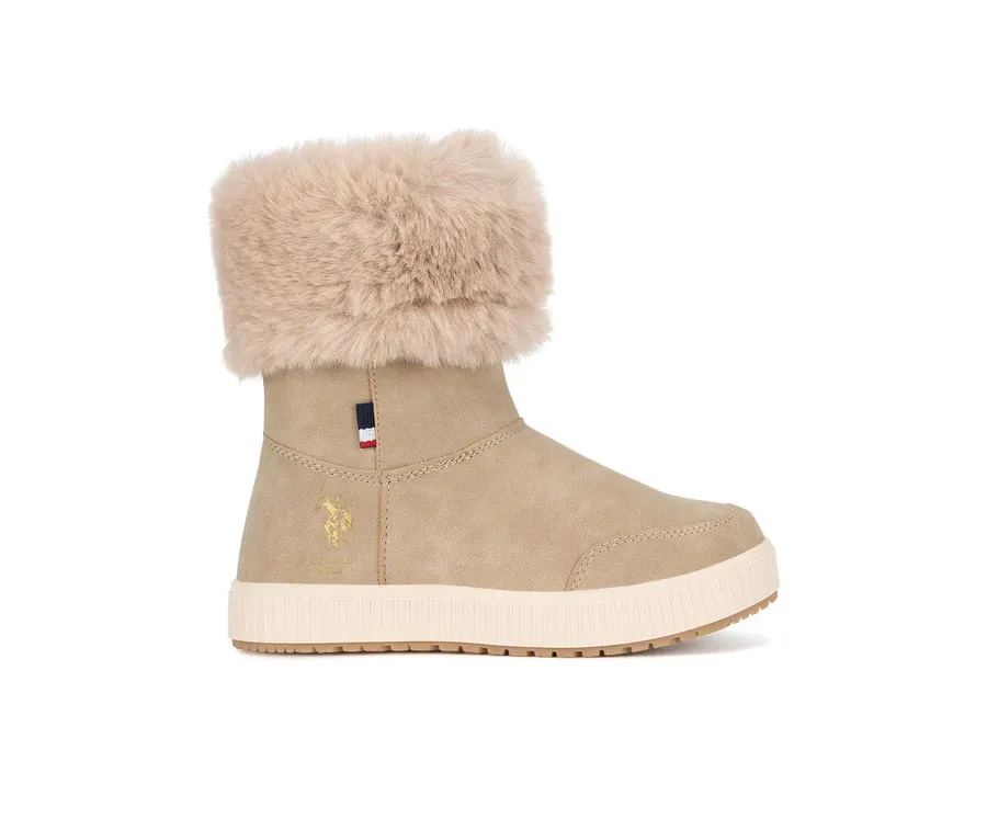 obrazek 1 U.S. Polo Assn. Botki VICKI001K/DYF1 Beżowy
